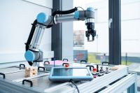 Demonstrationsanwendung mit dem kollaborationsfähigen Roboter